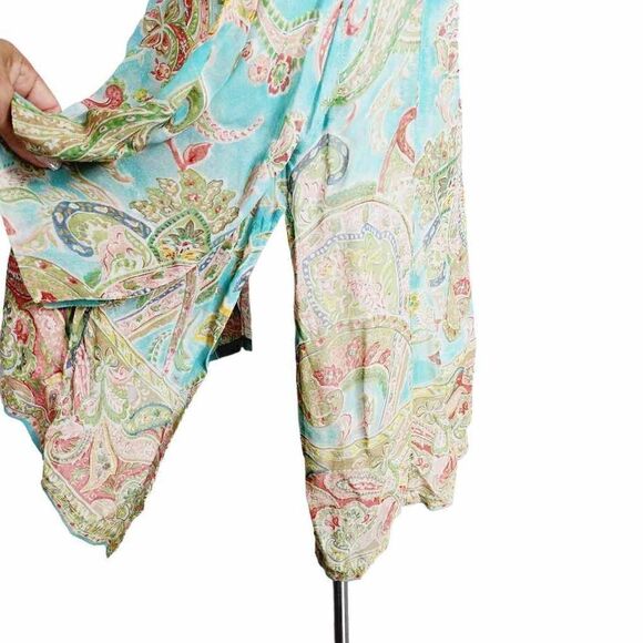 Rene Derhy floral paisley top Size small - Picture 5 of 9